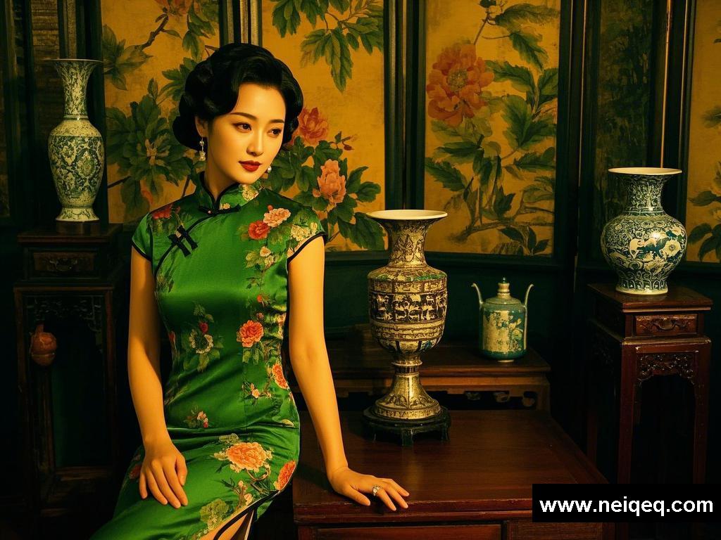 《旗袍佳人入画，软装背后故事》