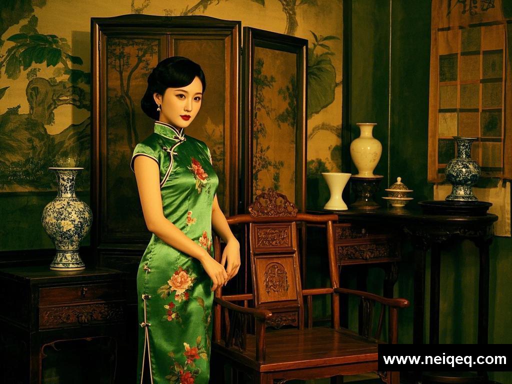 《旗袍佳人入画，软装背后故事》