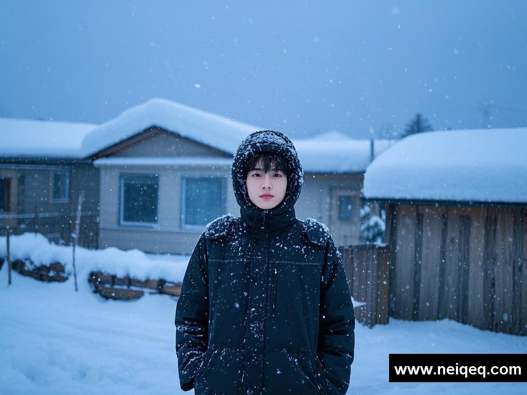 雪景之中的别样容颜与朦胧情愫
