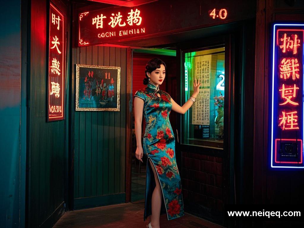 旗袍与艳冶的舞台