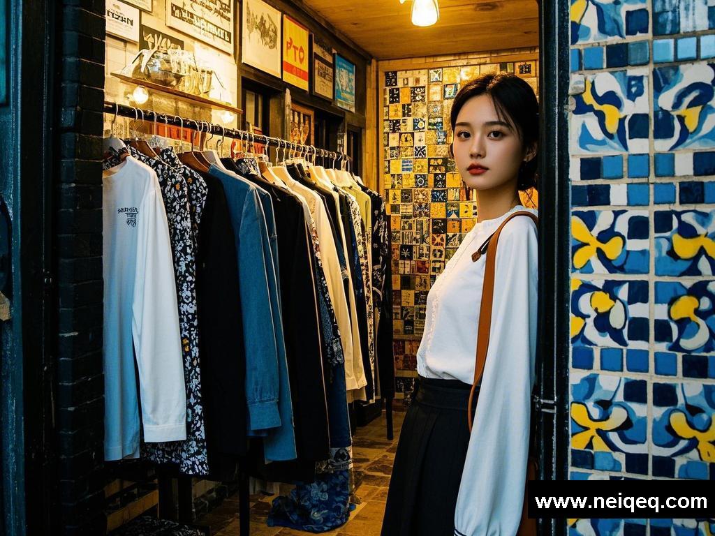 瓷砖与服饰交织出的迷人故事