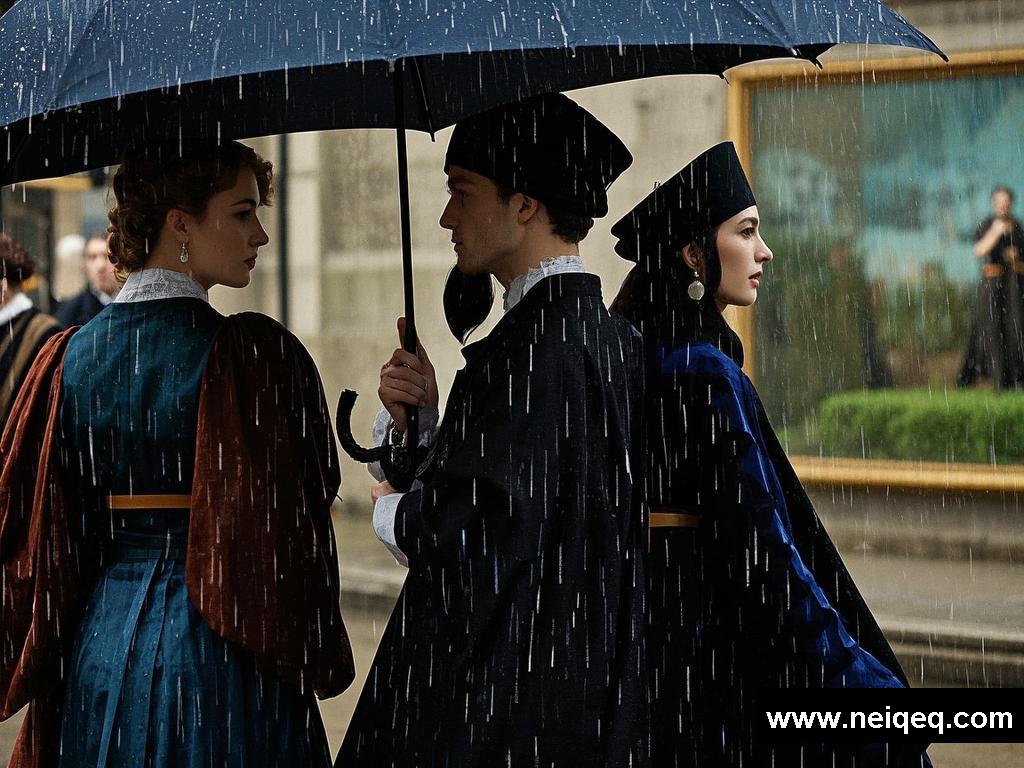 《雨中邂逅的艺术之旅》