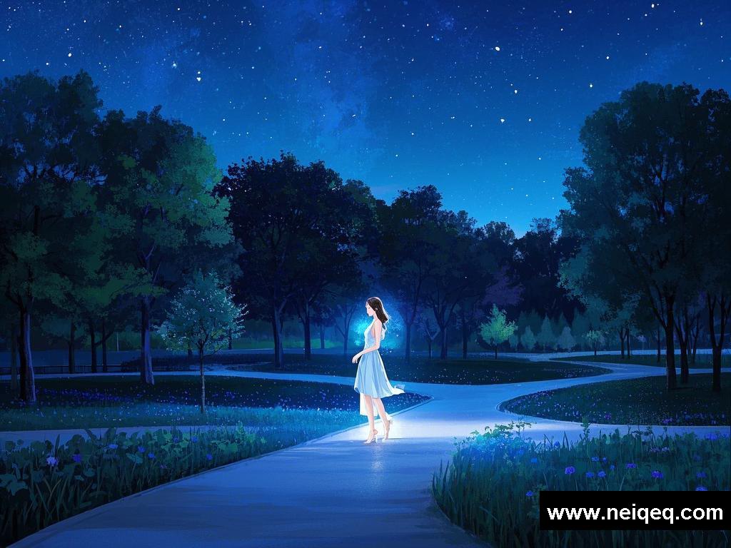 星夜下的浪漫邂逅