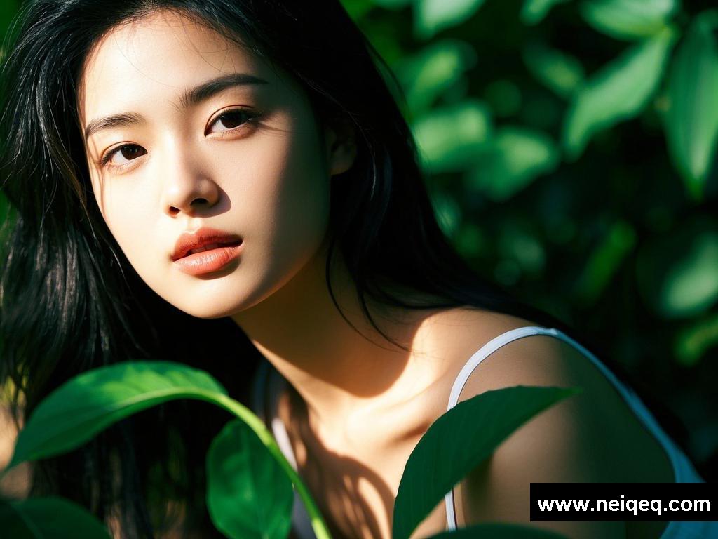 光影与绿意间的暧昧情愫