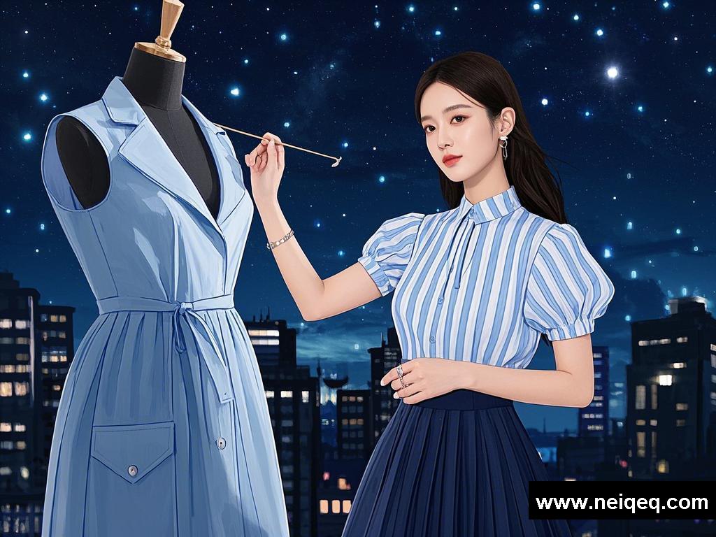 星夜下的浪漫邂逅与时尚篇章