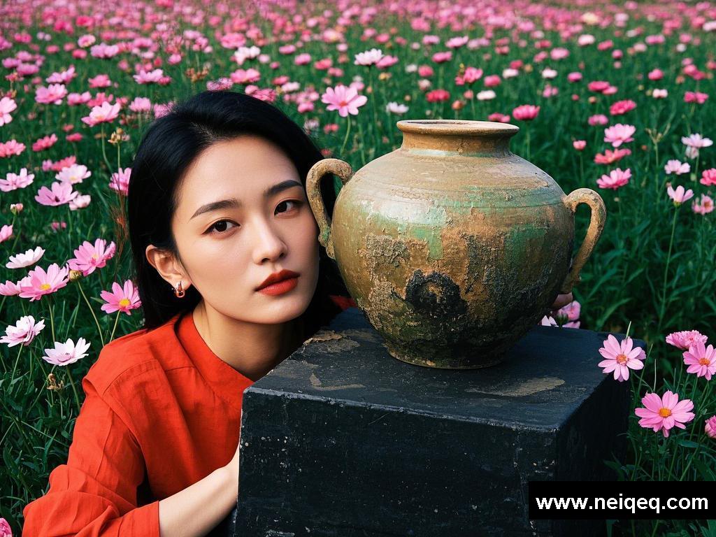 花海间的风格邂逅与代言之旅