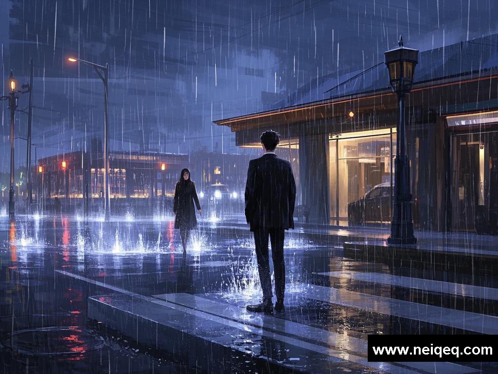 雨幕中的邂逅与心动