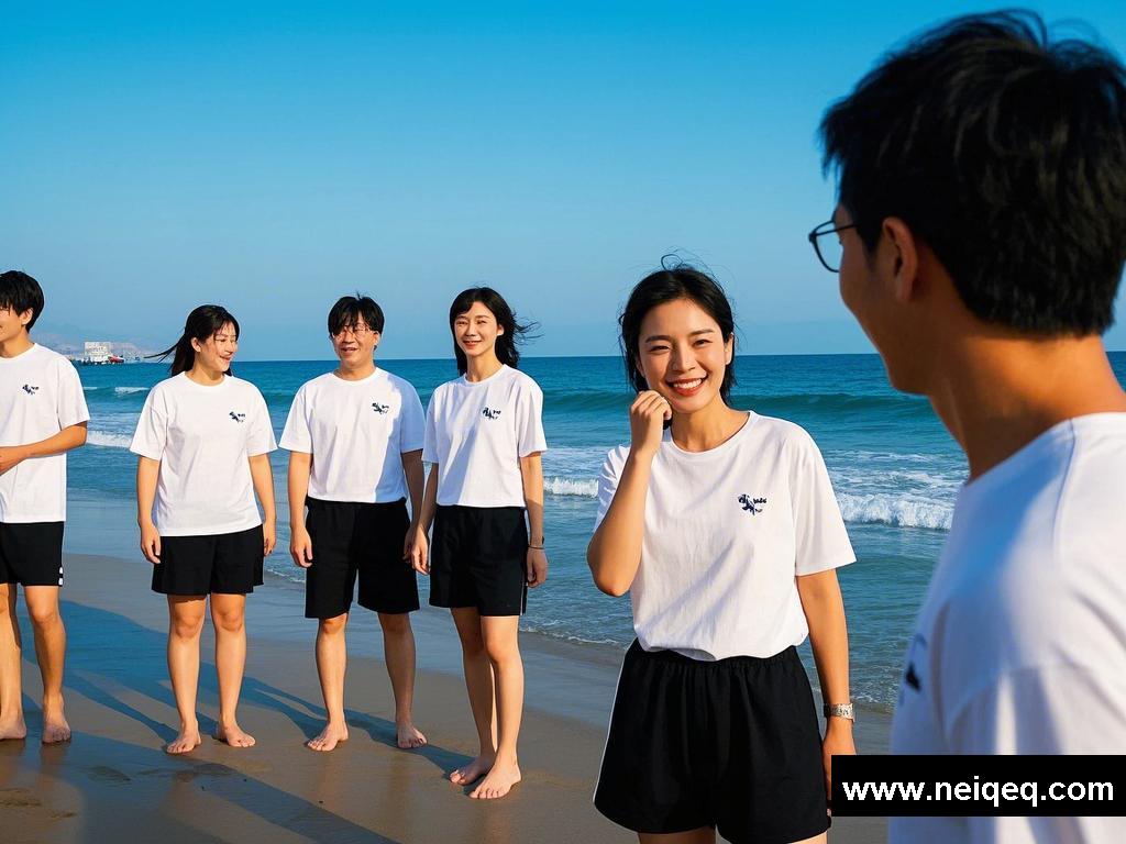 海边团建的心动时光