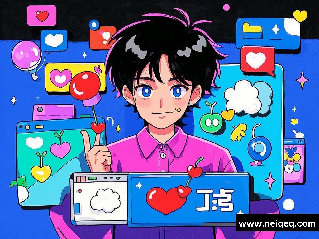 博主的多彩生活与情感萌芽