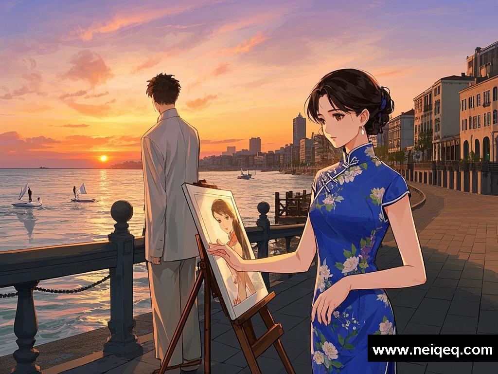 日出下的旗袍之约与漫画恋曲