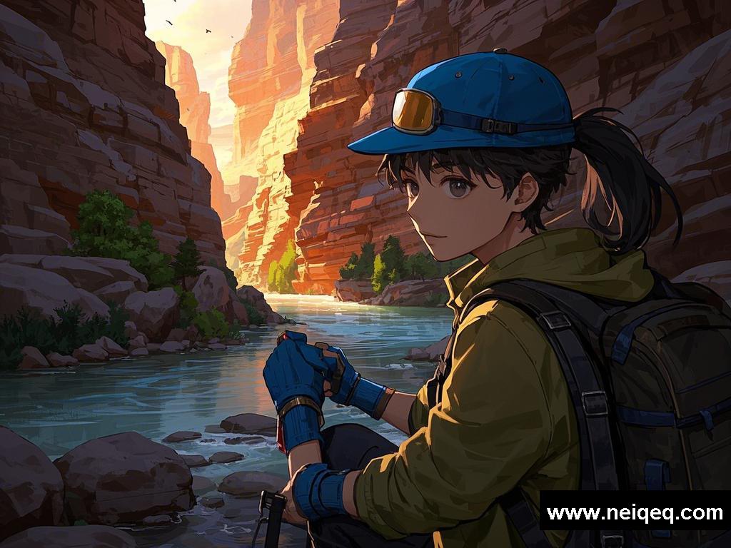 峡谷探险:邂逅心动的目光