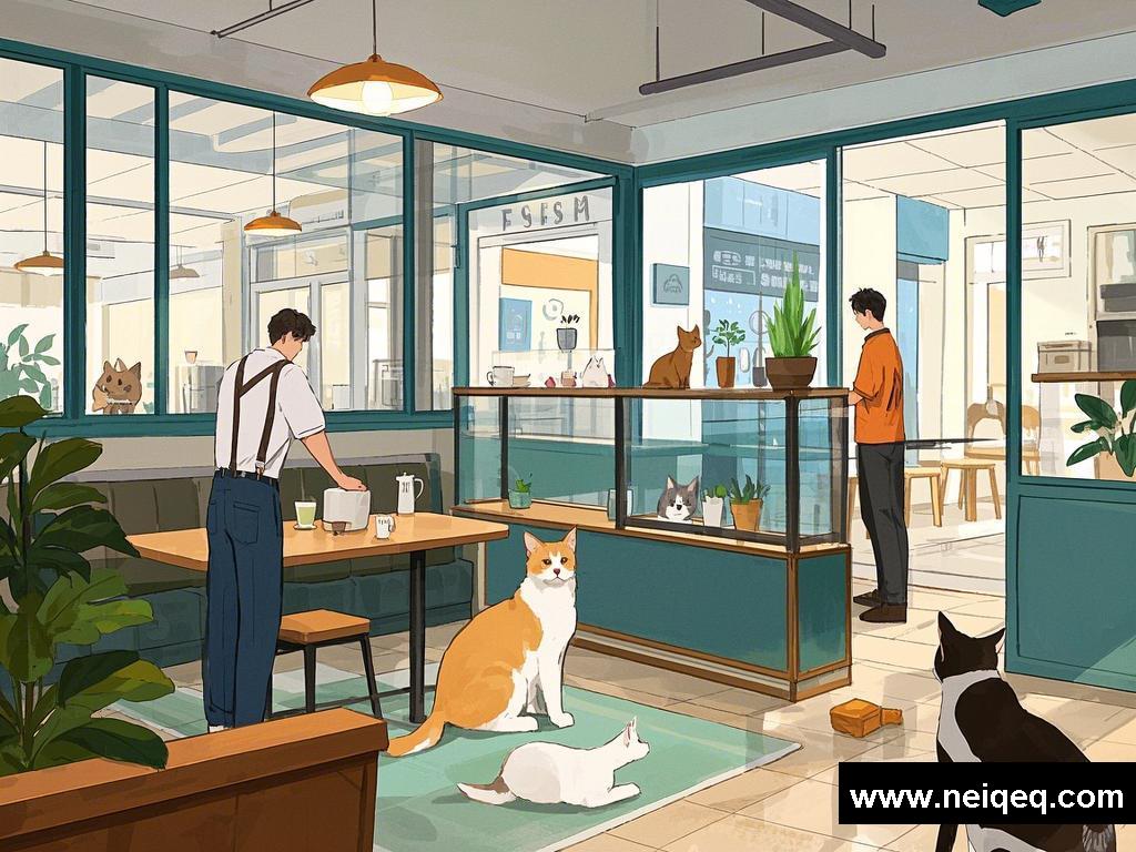 宠物咖啡馆里的心动日常