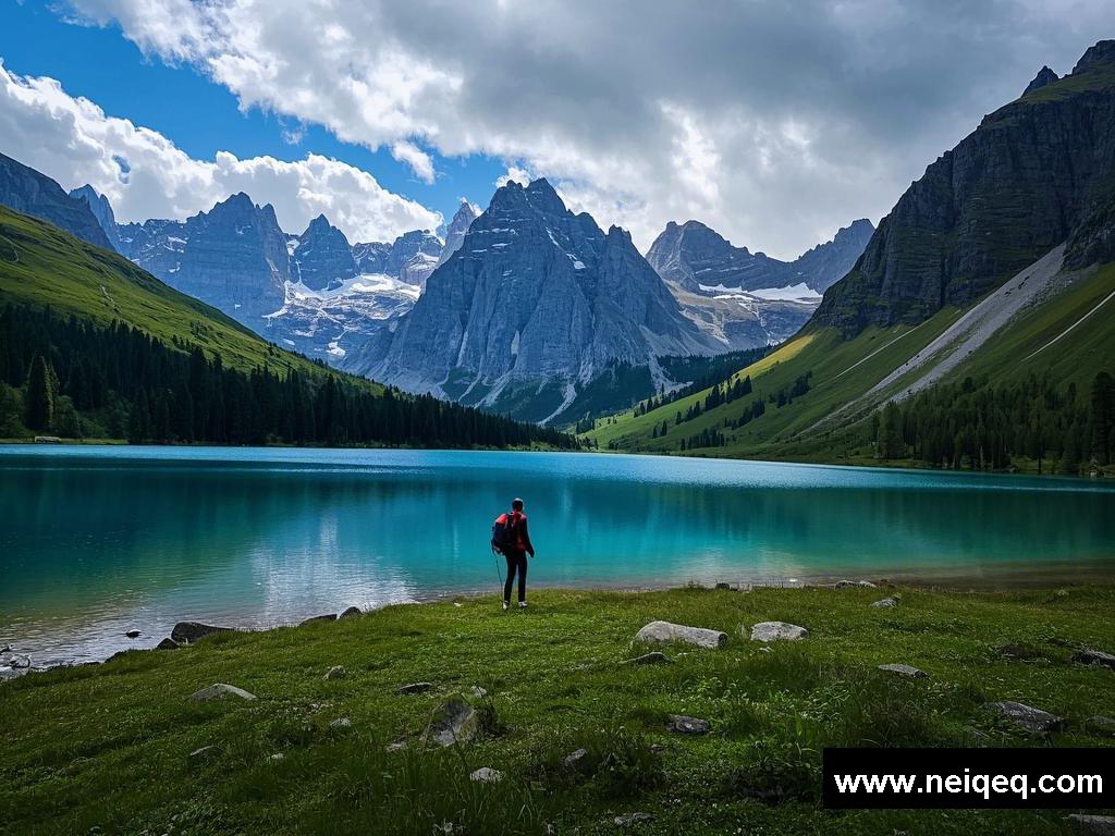 湖畔邂逅：山水间的心动之旅