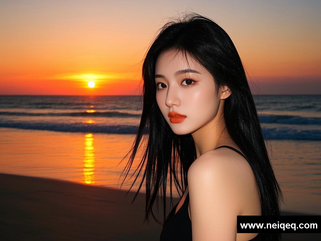 沙滩情韵别样美