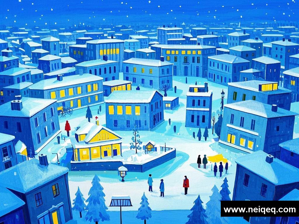 画中雪景与别样故事
