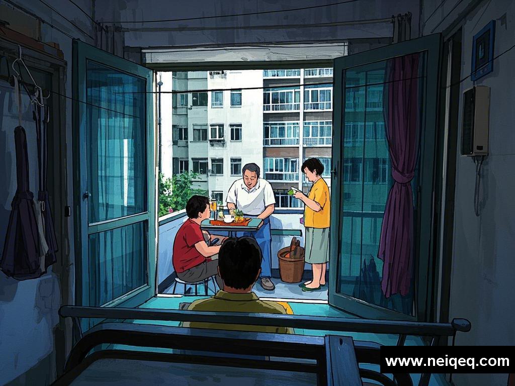 阳台内外的生活与别样风采