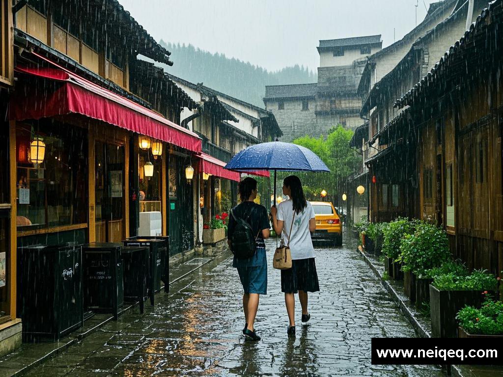 雨中的别样欢乐时光
