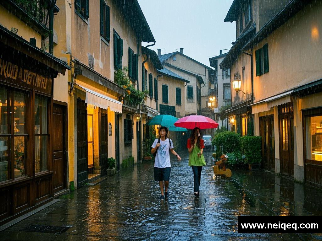 雨中的别样欢乐时光
