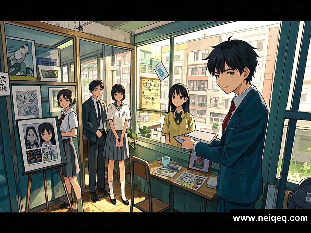 《漫画世界里的奇妙邂逅》