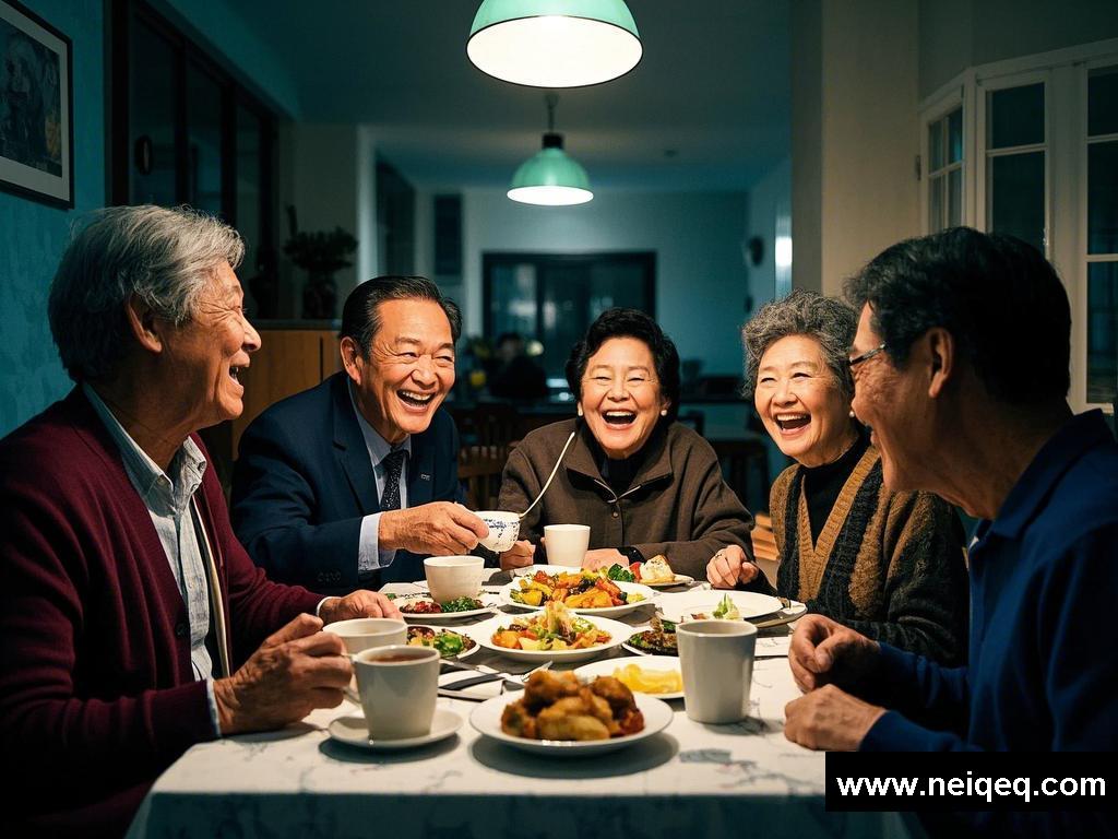 餐桌旁的欢乐时光：光影中的搞怪与笑话