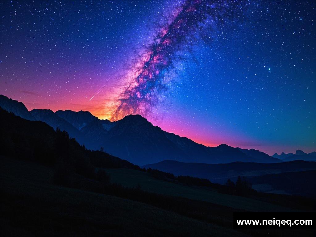 星空之下情渐生