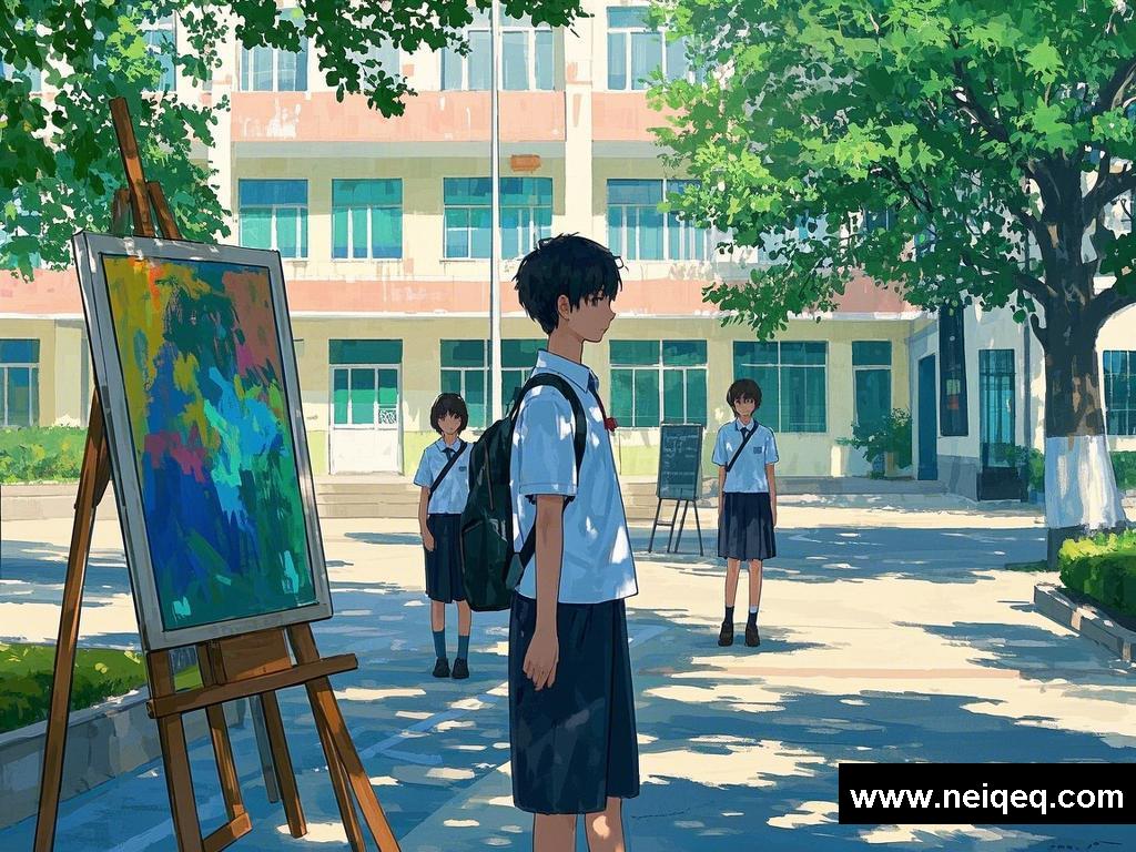 校园时光的多彩面