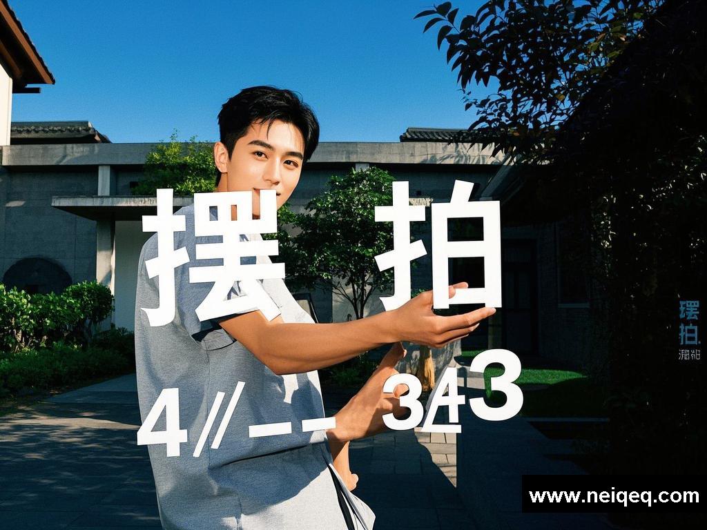 光影下的搞怪“摆拍”