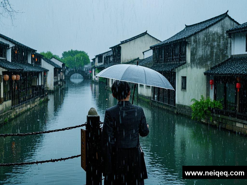 雨景中的别样风姿