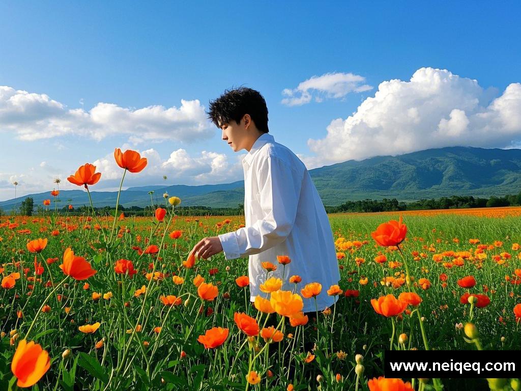 花海里的别样邂逅与心动故事