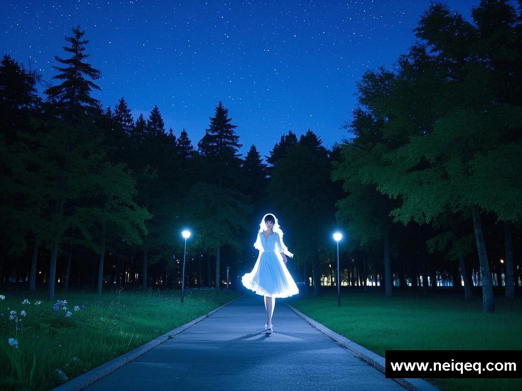 星夜下的浪漫邂逅