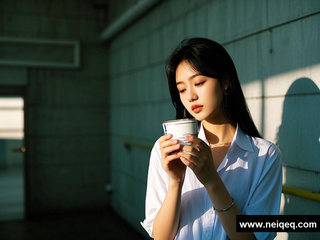 光影交织中的浪漫邂逅
