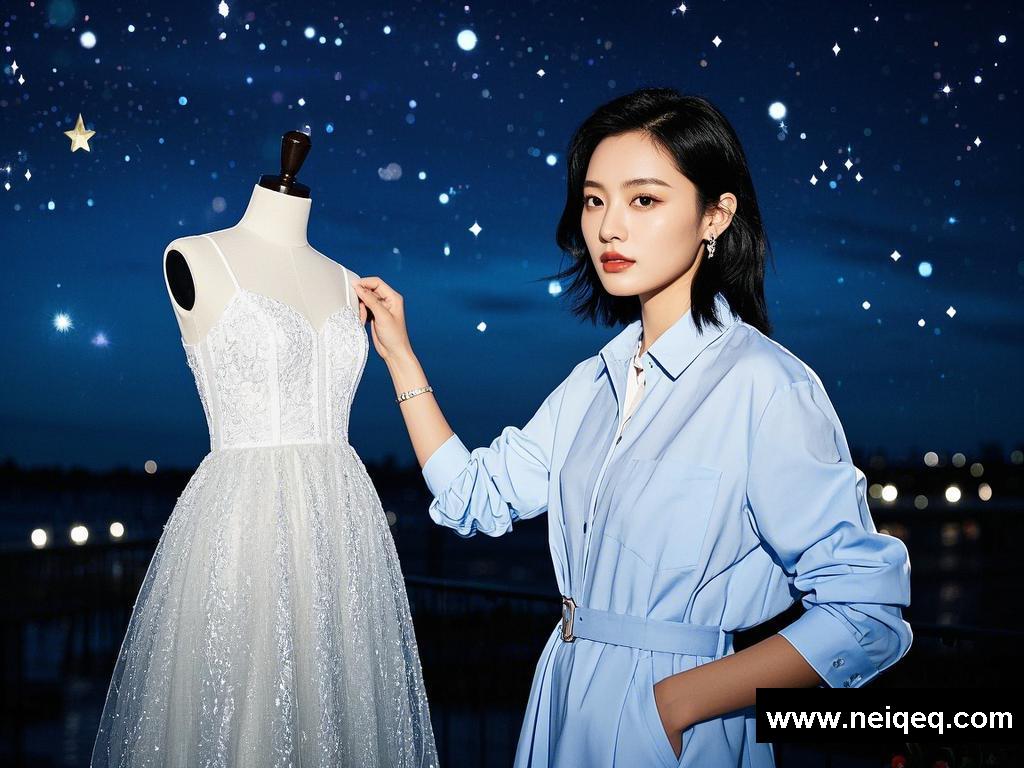 星夜下的浪漫邂逅与时尚篇章